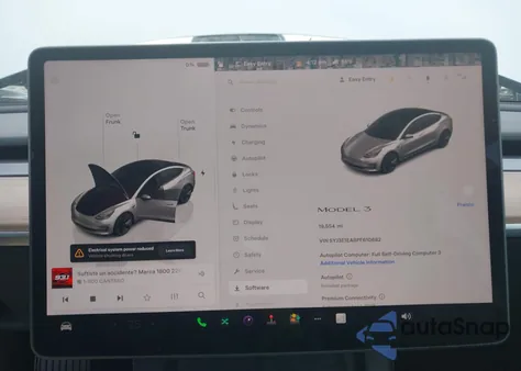 2023 Tesla Model 3 Rear-Wheel Drive из США, поврежденный, VIN 5YJ3E1EA8PF610682